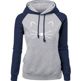 Cute Cat Woman Hoodies Sweater - Heritage cosmetics and beauty care