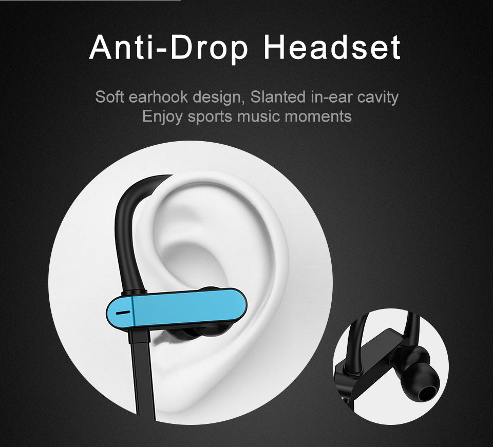 Compatible With  Earphone PTM TS27 Sport Running Anti Drop Headset Ear Hook Stereo Earbuds With Mic Headphone For Phone  Xiaomi Universal Heritage cosmetics and beauty care