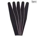 Red Heart Black File Polishing Strip Scrub Nail Tools - Heritage cosmetics and beauty care