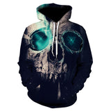 All kinds of fancy scary skull print hoodies - Heritage cosmetics and beauty care