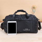 52x27x25cm Large Black Sport Gym Tote New Duffle Bag Travel Work Gear Bag