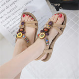 Bohemian ethnic sandals - Heritage cosmetics and beauty care