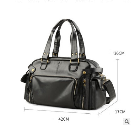 The new PU leather bag bag shoulder messenger bag bag handbag bulk bag tide - Heritage cosmetics and beauty care