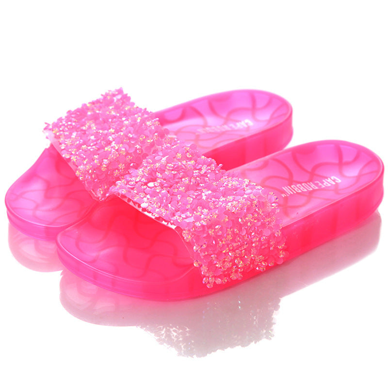 Crystal plastic slippers - Heritage cosmetics and beauty care