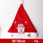 Fashion Snowman ElK Santa Claus Hats Xmas Gift Decoration - Heritage cosmetics and beauty care