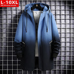 Spring And Autumn Trendy Men's Clothing All-matching Hooded Trench Coat - Heritage cosmetics and beauty care