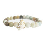 Dolphin Volcanic Rock Elastic Bracelets - Heritage cosmetics and beauty care