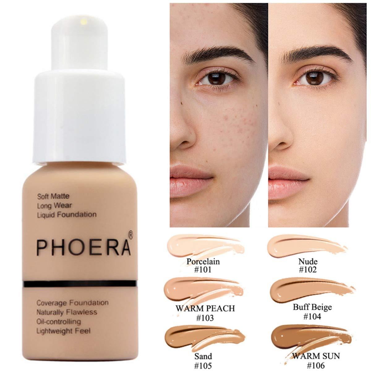 Explosive Press Type Oil Control Natural Color Matte Concealer Foundation Cream - Heritage cosmetics and beauty care