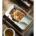 Rectangular Dumpling Plate Simple Cake Snack Dim Sum Plate - Heritage cosmetics and beauty care