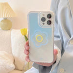 Advanced Gradient Blue Colorful Shell Bracket For Mobile Phone Cases Heritage cosmetics and beauty care