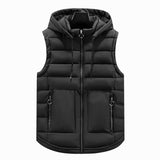 Vest Men's Autumn And Winter Thickened Cotton Padded