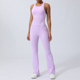 Skinny Yoga Clothes Sports Workout Clothes Hip-lift And Belly Shaping Micro-pull Dance Yoga Jumpsuit - Heritage cosmetics and beauty care