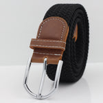 Simple Stretch And Breathable Canvas Woven Belt - Heritage cosmetics and beauty care