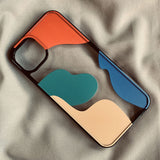 Color Block Contrast Color Geometry Suitable For 13 Mobile Phone Cases Heritage cosmetics and beauty care