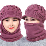 Autumn And Winter Outdoor Plus Velvet Warm Knitted Woolen Hat - Heritage cosmetics and beauty care