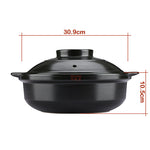 Flame High Temperature Resistant Dry Pot Ceramic Pot Pan Health Pot Pan - Heritage cosmetics and beauty care