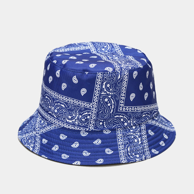 Bandana Print Bucket Hats With Multiple Colorways - Heritage cosmetics and beauty care