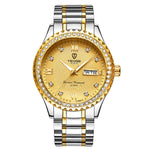 Couple Watches Quartz Gold Diamond Minimalist Wristwatches - Heritage cosmetics and beauty care