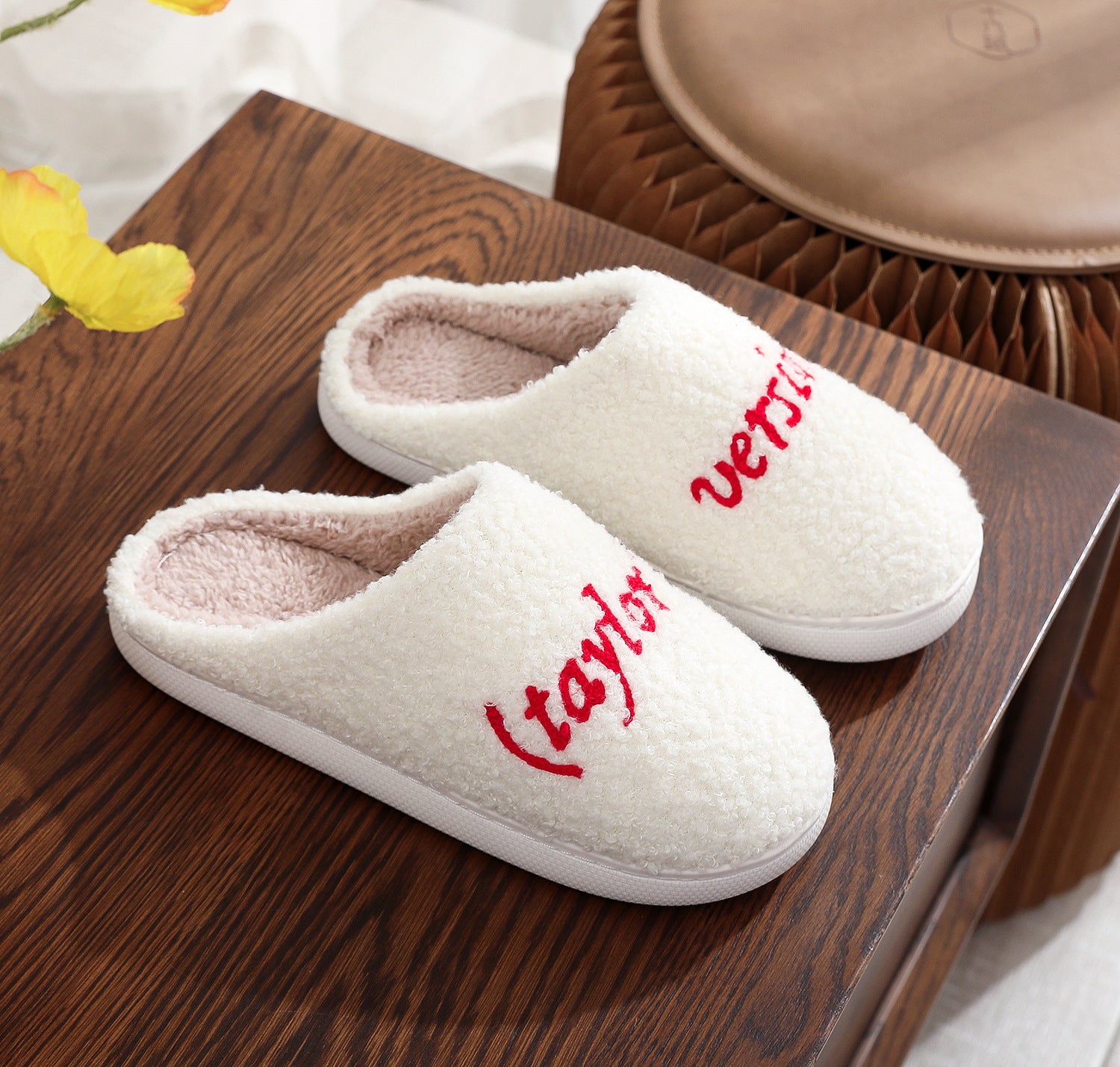 Cotton Slippers Spring Cotton Thick Plush Home Slippers Heritage cosmetics and beauty care