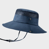 Solid Color Big Brim Sun Hat Outdoor Mountaineering Protection - Heritage cosmetics and beauty care