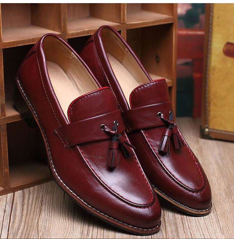 British Retro Slip-on Tassel Loafers Men's Casual - Heritage cosmetics and beauty care