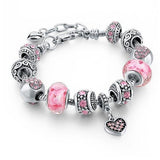 Crystal Beads Bracelets & Bangles Snake Chain Charm Bracelets For Women Jewellery - Heritage cosmetics and beauty care