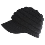 Women Ponytail Beanies Autumn Winter Hats Female Soft Knitting Caps Warm Ladies Skullies - Heritage cosmetics and beauty care