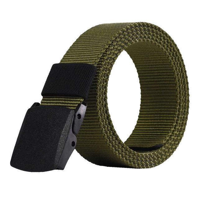 Automatic Buckle Nylon Belt - Heritage cosmetics and beauty care