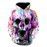 All kinds of fancy scary skull print hoodies - Heritage cosmetics and beauty care