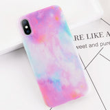 Case For 7 6 6s Plus Colorful Stone Image Pattern Cases For8 7 X Plus Soft Back Cover Heritage cosmetics and beauty care