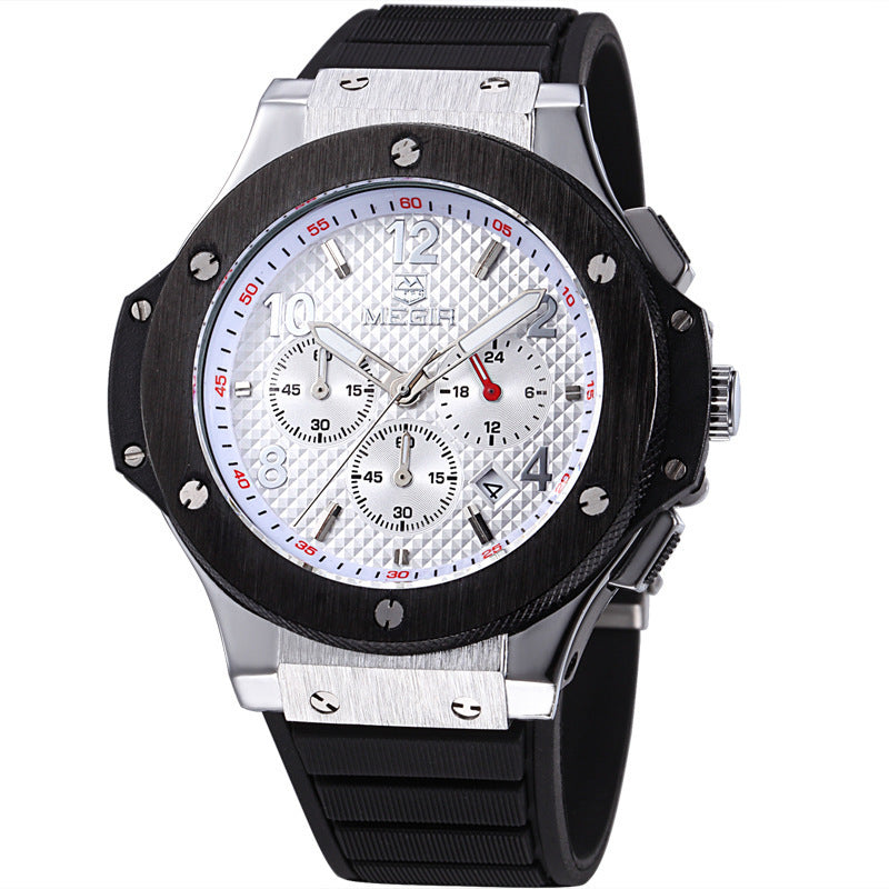 Watches Men Luxury Quartz Wrist Watch Male Sports Military Chronograph Watches - Heritage cosmetics and beauty care