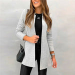 jacket blazer Women for Work white Fashion Formal female - Heritage cosmetics and beauty care