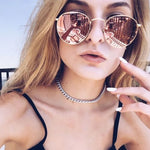 Women Retro Sunglasses - Heritage cosmetics and beauty care