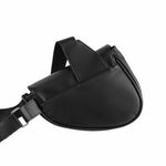 Casual simple leather shoulder women's waist bag - Heritage cosmetics and beauty care