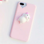 Cat Case For7 6 6S Plus 5 5S SE Cases Lovely Cartoon Soft Cat Cases Heritage cosmetics and beauty care