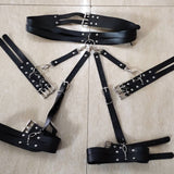 Set of leather bracelet belts - Heritage cosmetics and beauty care