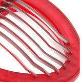 Red Strawberry Slicer Plastic Fruit Carving Tools Salad Cutter Berry Strawberry Cake Decoration Cutter Kitchen Gadgets - Heritage cosmetics and beauty care