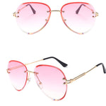 foreign trade rimless Sunglasses - Heritage cosmetics and beauty care