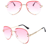 foreign trade rimless Sunglasses - Heritage cosmetics and beauty care