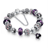 Crystal Beads Bracelets & Bangles Snake Chain Charm Bracelets For Women Jewellery - Heritage cosmetics and beauty care