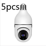 WiFi CAMERA 1080P Bulb 4X Zoom Camera E27 Home 5GWiFi Alarm Monitor - Heritage cosmetics and beauty care