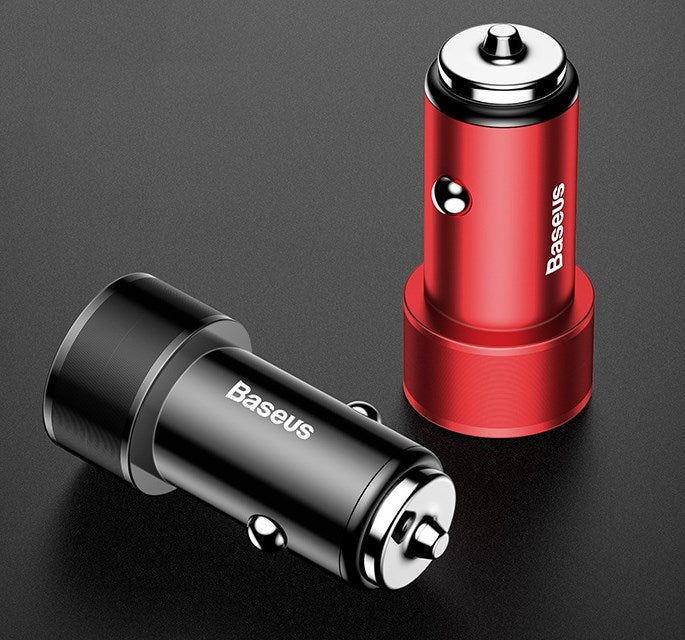 Small Screw Car Charger Dual USB QC3.0 36W Flash Charger Heritage cosmetics and beauty care