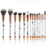 11 sets of marble makeup brush with makeup brush beauty makeup kit 11 makeup brush sets - Heritage cosmetics and beauty care