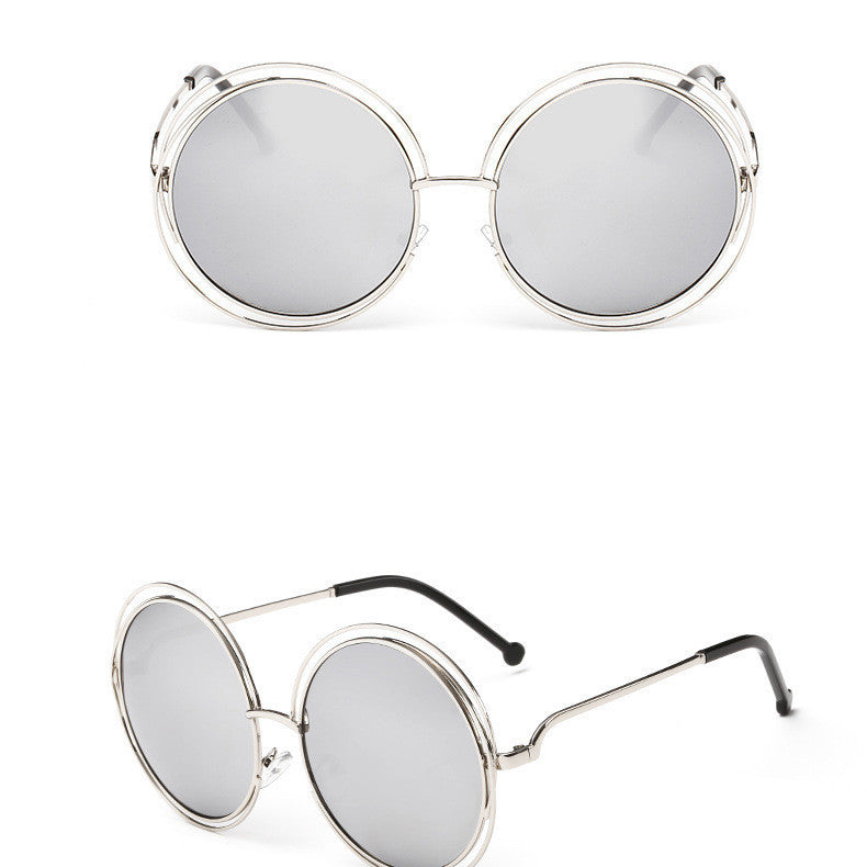 Round metal cutout sunglasses - Heritage cosmetics and beauty care