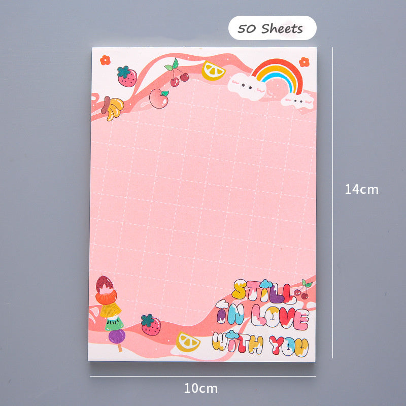 Cute Sticky Notes For Students With Tearable Non-sticky Sticky Notes - Heritage cosmetics and beauty care