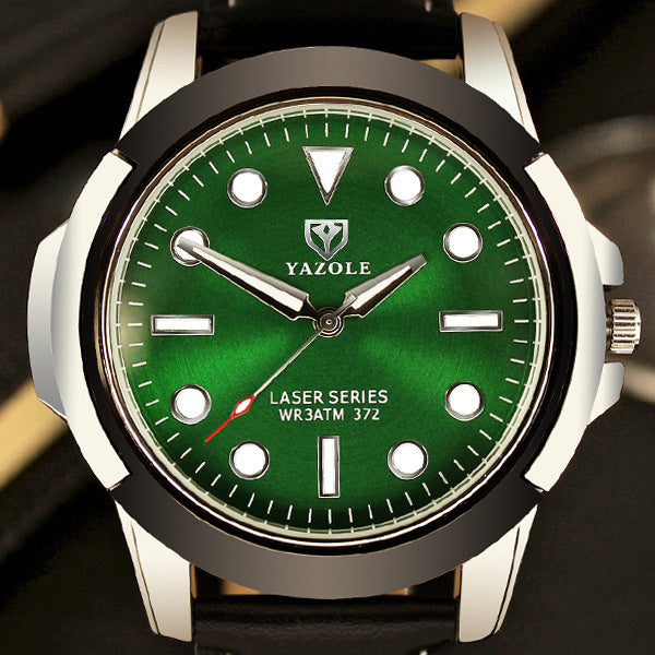 372 YAZOLE brand quartz watches, non mechanical men's sports watches, luminous green ghost series watches wholesale - Heritage cosmetics and beauty care