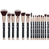 11 sets of marble makeup brush with makeup brush beauty makeup kit 11 makeup brush sets - Heritage cosmetics and beauty care