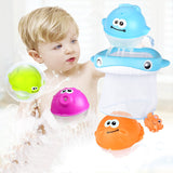 Kids Bath Toys Wall Suction Cup Marble Race Run Track Bathroom Bathtub Baby Play Water Games Toy Kit for Children - Heritage cosmetics and beauty care