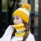 Women's Woolen Hats Bib Cycling Fleece Thickening - Heritage cosmetics and beauty care