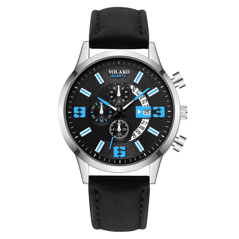 Fashion Big Digital Calendar Men's Watch - Heritage cosmetics and beauty care